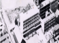 169．昭和４４年　本館完成直後の航空写真