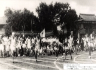 107. 108.昭和2 2年度　集下中等学校陸上競技大会