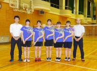 女子バドミントン部